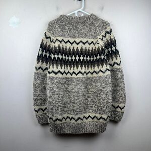 Iceland Wool Multicoloured Vintage Knit Sweater Size XL
